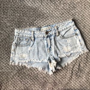 Cutoff Denim Shorts sz 0